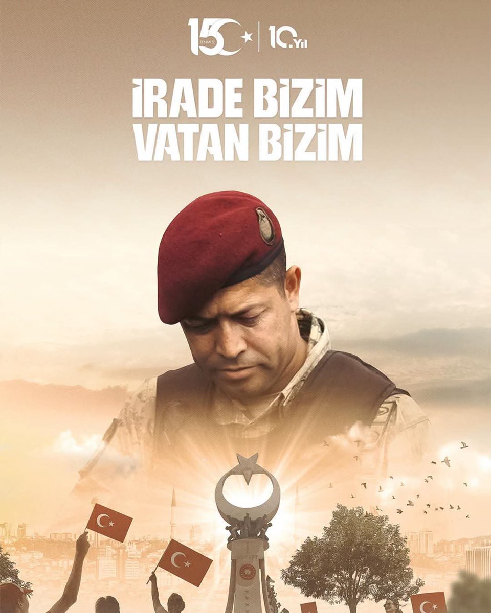 YilmazGuney36's tweet photo. "İrade Bizim Vatan Bizim" 🇹🇷

#ÖmerHalisDemir | #15Temmuz | #FethiSekin https://t.co/UpqsErfdmo