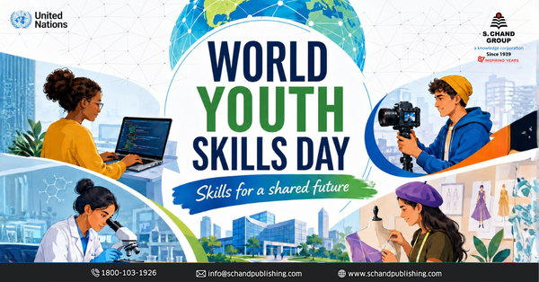 SChandGroup's tweet photo. 𝐒𝐤𝐢𝐥𝐥𝐬 𝐟𝐨𝐫 𝐚 𝐒𝐡𝐚𝐫𝐞𝐝 𝐅𝐮𝐭𝐮𝐫𝐞 isn't just a theme—it's a vision of empowering young minds to innovate, collaborate, and lead with confidence, shaping a brighter future for all.

#SChandGroup #WorldYouthSkillsDay #skillsforasharedfuture https://t.co/yOLqTFTRPJ
