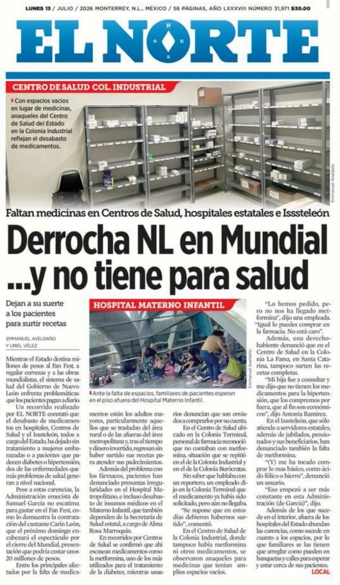 adicavazos's tweet photo. @LoQuePasaEnNL https://t.co/4epdjmVxjV