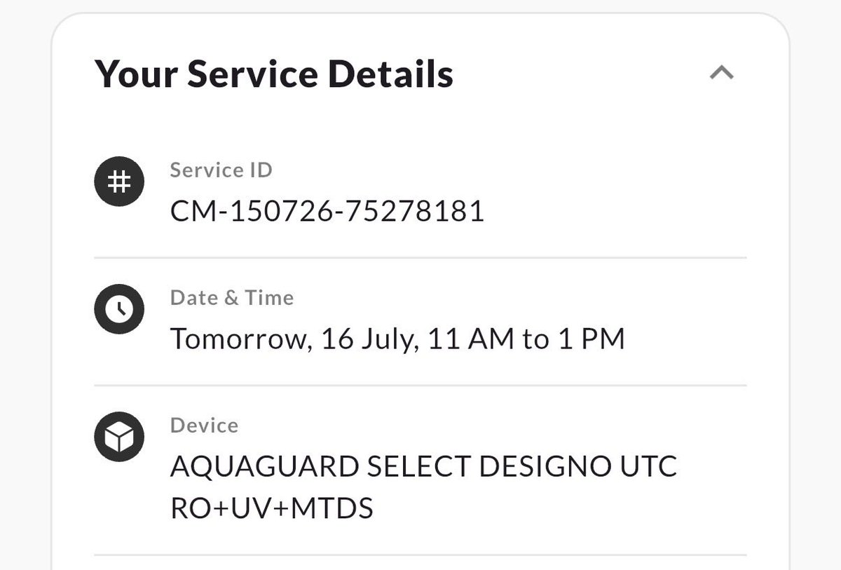 Lb_Akshay's tweet photo. @EurekaforbesIN if you not in a position to handle the AMC then please stop doing it. Technician should suppose to come on July 14 morning slot. But he didn’t turn around and your customer care is useless. They are not in a position to follow up the Technician. https://t.co/q3Vr59kXG4