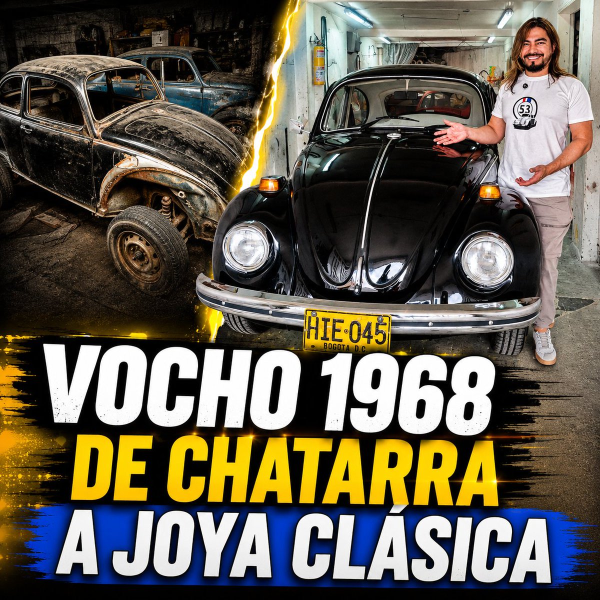 PauloPeriodista's tweet photo. ¿Vale la pena invertir más de 6 meses restaurando un Vocho de 1968..? Mira el impresionante antes y después de esta joya clásica
#Vocho #Volkswagen #Fusca
Video completo en mi canal de YouTube Paulo Vintage 👇
https://t.co/tpU70WRHfZ https://t.co/XK6sKwT4uT