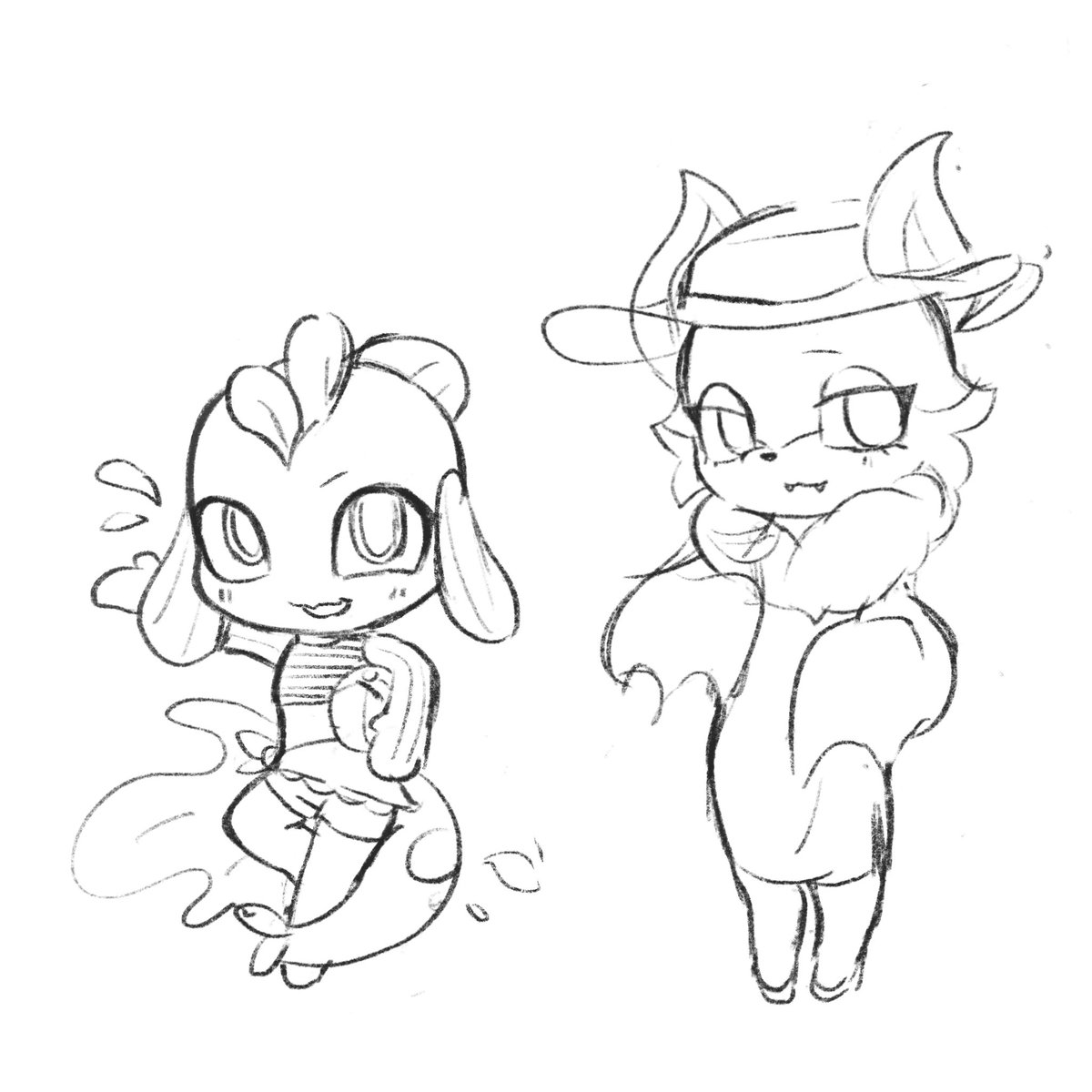 papico_wa's tweet photo. SUMMER SKIN SKETCHES because I got bored
#toonsuniverse #Koi #Selena https://t.co/R6TT5FCVRg