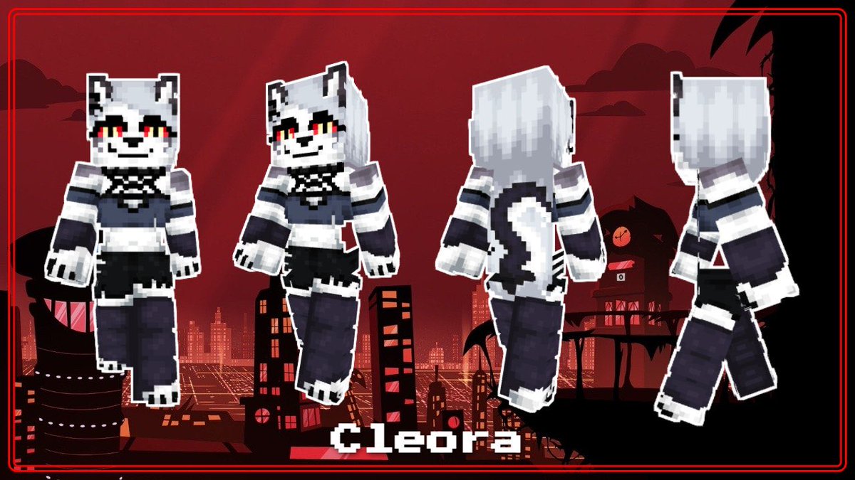 Cleora ~ Minecraft Skinner tweet media