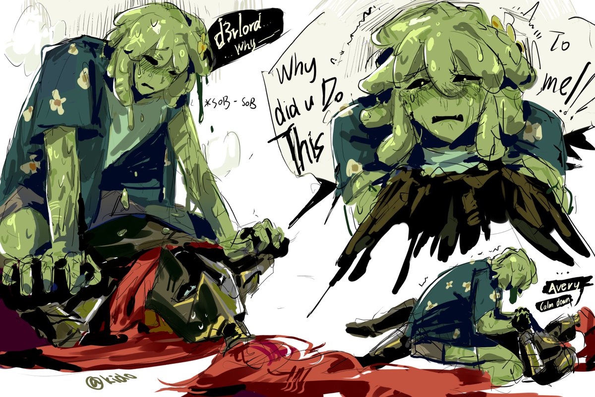 kido_Radiation's tweet photo. 我喜欢这两个萌物
#slimeknight
#Avery
#d3rlord3 https://t.co/v8H3zggMhP
