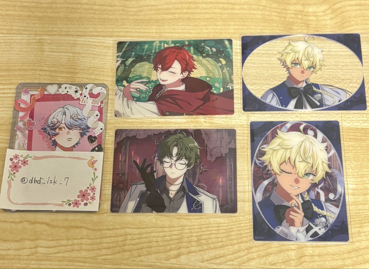 dbd_lzk_7's tweet photo. 【交換】VS AMBIVALENZ ビバレン fun4re illuvista vol.3 クリカ

譲  たいよう、クック、シオン

求 同種かず

郵送交換のみ
お気軽にお声掛けください✨️ https://t.co/iLQ3QQqFYk