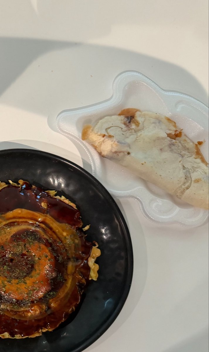 nyanmosan's tweet photo. 名物イカ焼き！

想像のイカ焼きと違いすぎてびっくりした‼️ https://t.co/Ly4mpnWypT