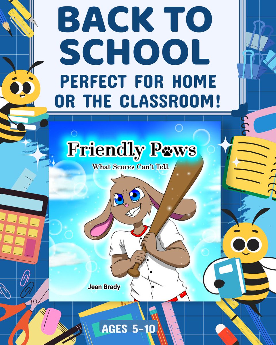 _JeanBrady's tweet photo. When May hits the ball but gets out before home, she discovers a powerful truth: effort matters more than the score. A perfect read for young athletes and big feelings.
Get here: https://t.co/MKHz5Pnrip
#book #Backtoschool #gift https://t.co/bjhNQBWv8E