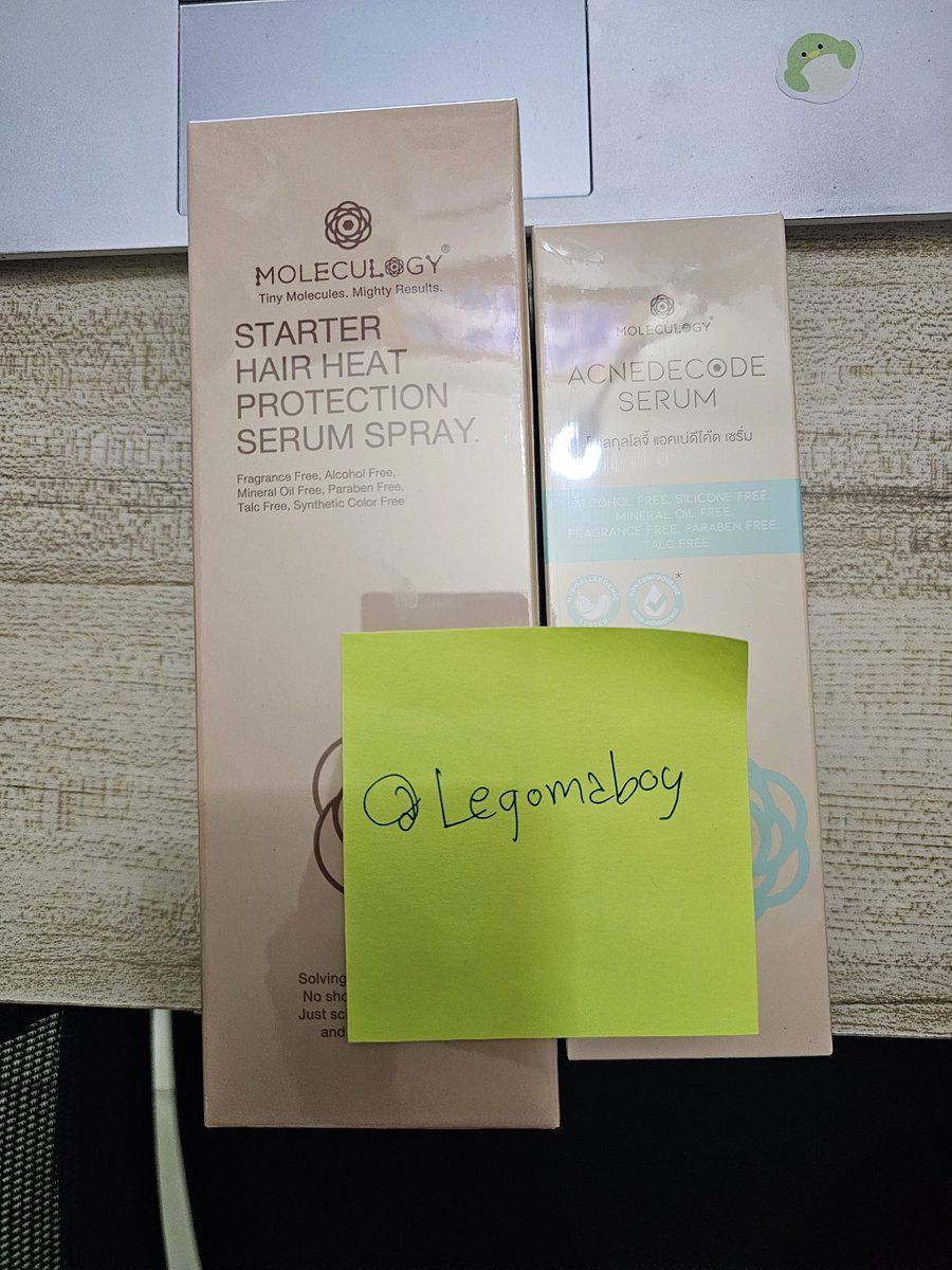 Legomaboy's tweet photo. ⚡️ปล่อยของใหม่ จากกล่องสุ่ม ไม่แกะซีลค่ะ⚡️
Acnedecode Serum 490
Hair Heat 300
ราคารวมส่งทั้งหมดนะคะ ❤️
#moleculogy #hometomyheart #compassoul #brunchtime #กล่องสุ่มbrunchy2026 https://t.co/IgOL1y2w89