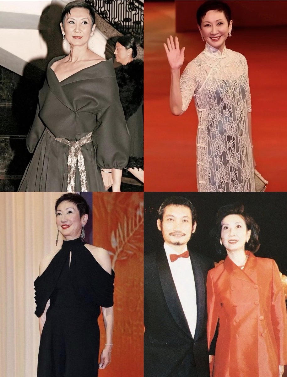 Pwdaily618's tweet photo. 爬老板的老板🛏️的女下属，学学这位姐姐的穿衣品味和气质吧，年纪比三儿大40岁都全方位吊打～ https://t.co/4yNnaKCPMP