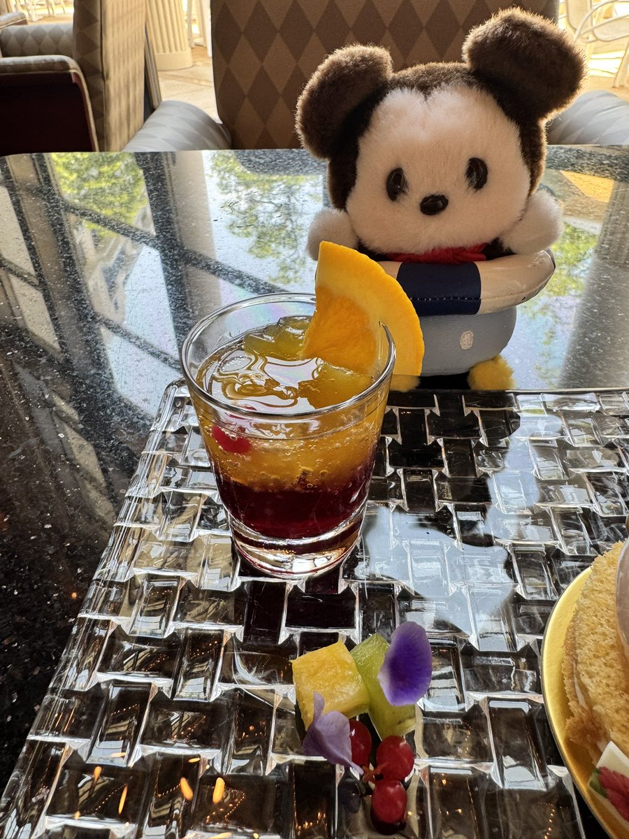 ハイピのトロピカルサマーフェスティバルケーキセット🏝️食べてきまし