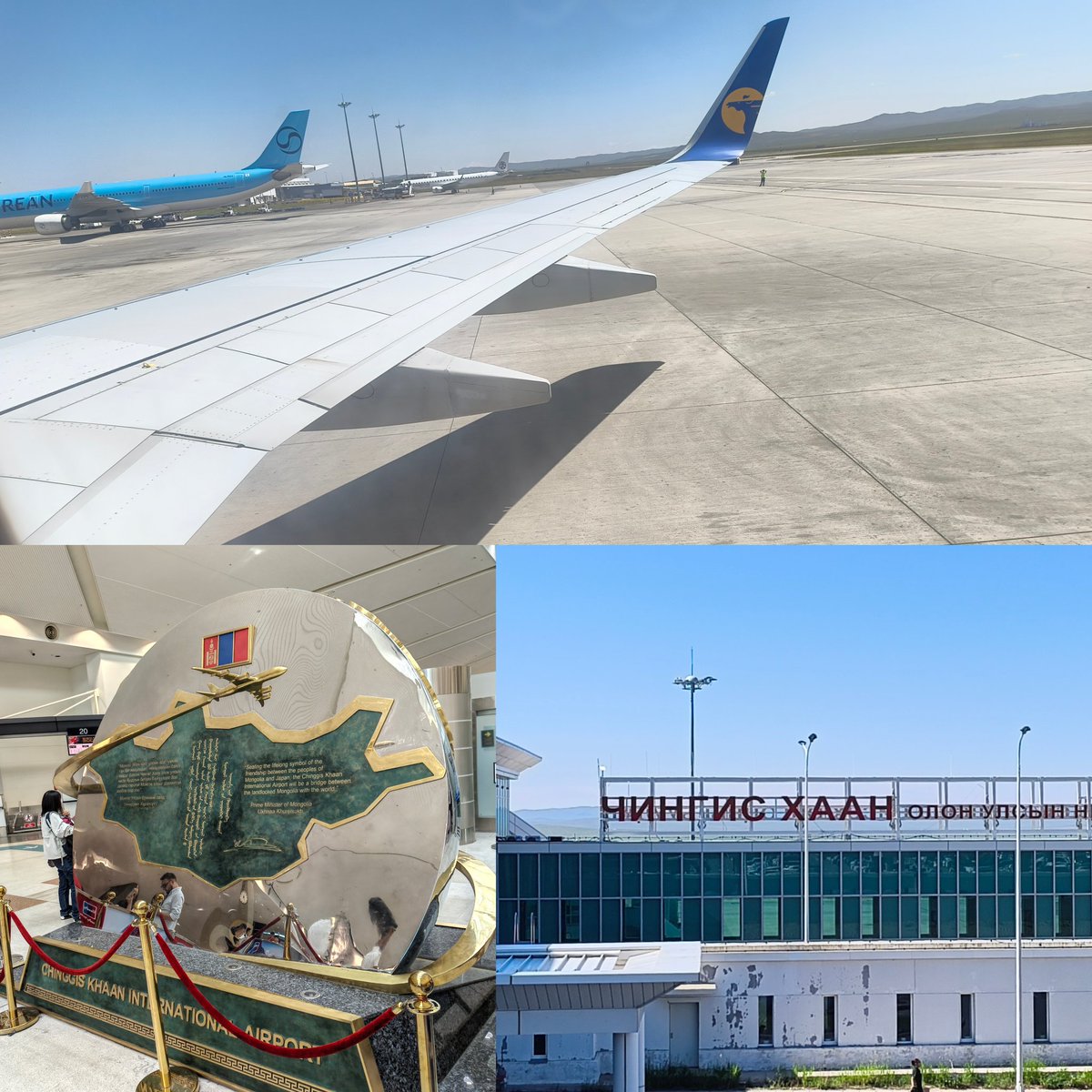 hasiho's tweet photo. Mongolia>>>>>Osaka
Bye-Bye　また���年（笑） https://t.co/4ZwxQHJhM9