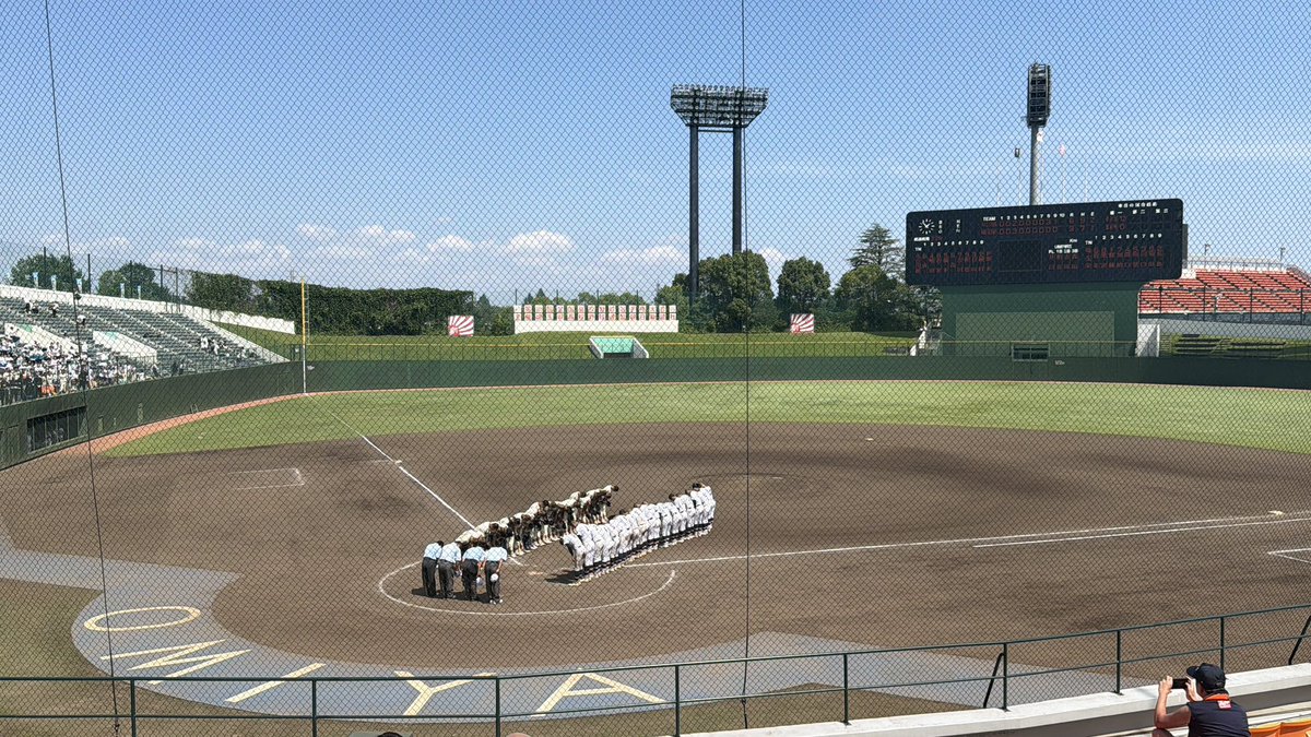 bb89_01chun's tweet photo. 第108回全国高等学校野球選手権 埼玉大会
▼7/15 県営大宮公園野球場 第2試合

試合終了
市立川越　002 000 031 ＝6 H9 E2
埼  玉  栄   003 000 000 ＝3 H7 E1 https://t.co/IZjr5K7ppr