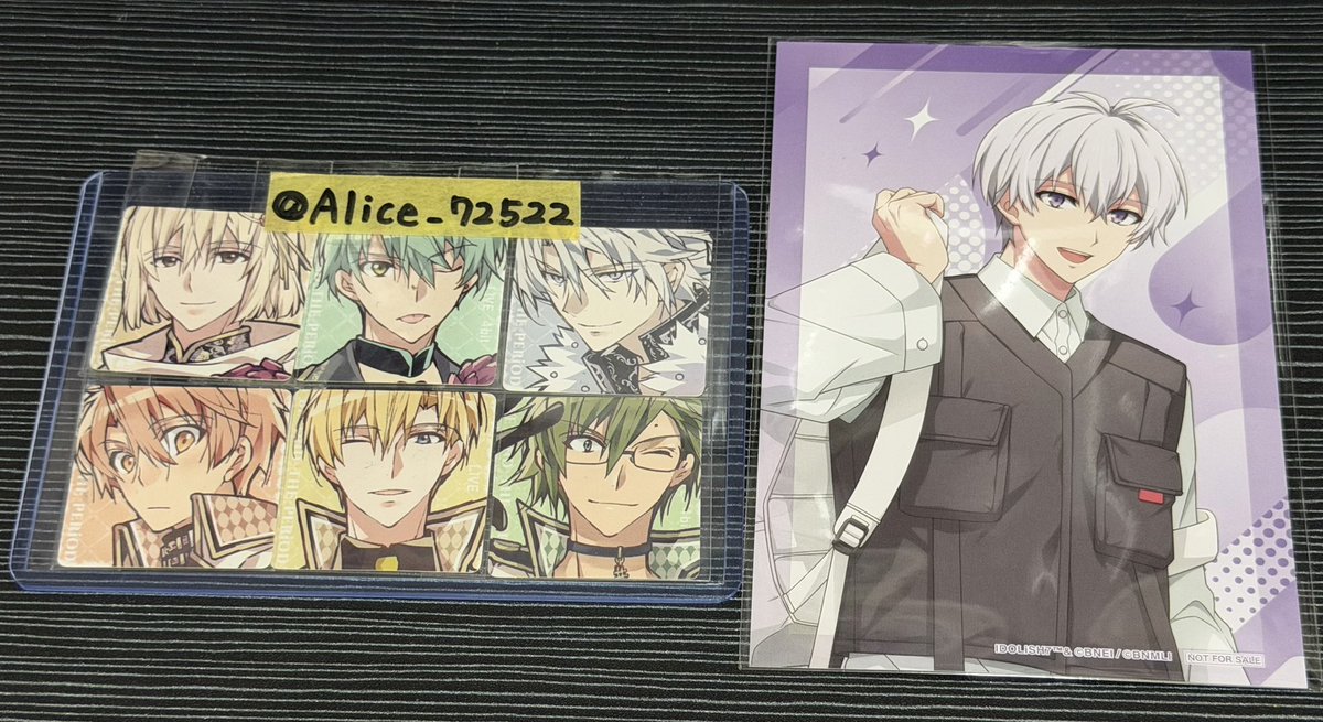 Alice_72522's tweet photo. 【交換】

アイドリッシュセブン アイナナ
ららぽーと ポストカード

譲▶︎ 壮五①

求▶︎ 陸①

📮郵送

検索からでもお気軽にお声がけください🙇‍♀️ https://t.co/NFr83CzdRp