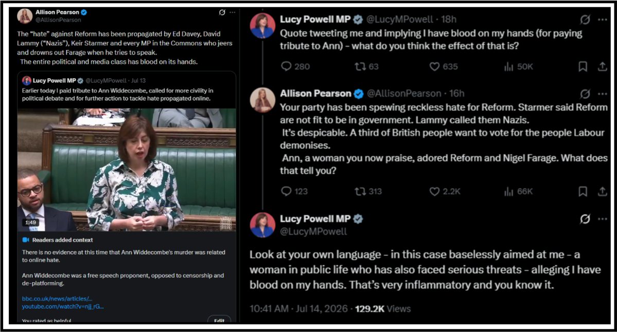 Dino542394091's tweet photo. Lucy Powell's a wanker! Yet another #LabourMP using a death to make up shit and ban free speech! #Disgusting https://t.co/3hFB4jjvjC