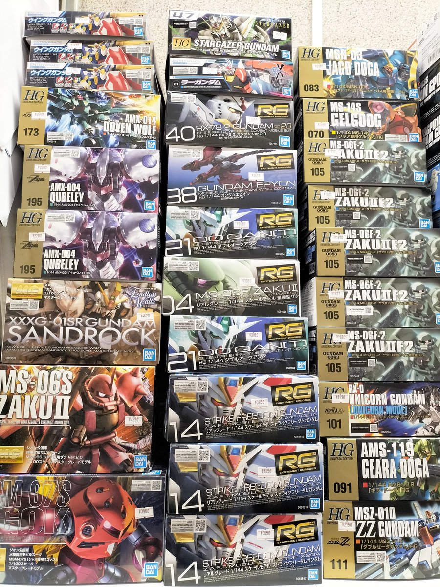 MG 1/100 MS-06S シャア専用ザク Ver.2.0も売り切れておりました #完売