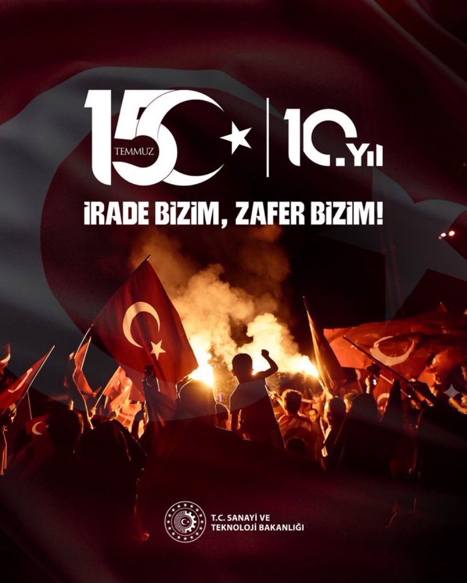 HakkariSTB's tweet photo. Demokrasimize ve geleceğimize canları pahasına siper olan kahramanlarımızın yazdığı destanın 10. yılındayız.

15 Temmuz Demokrasi ve Milli Birlik Günü’nde, vatan uğruna can veren tüm şehitlerimizi rahmetle anıyor, gazilerimize şükranlarımızı sunuyoruz. https://t.co/iS07zKA69f