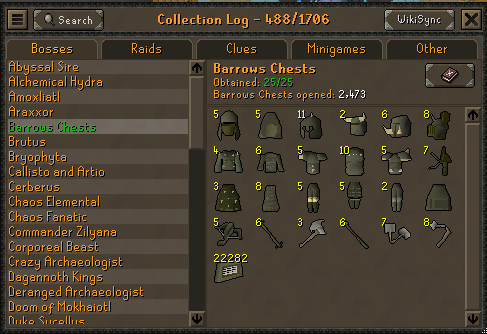 OneLilPig's tweet photo. GREEN LOGGED BARROWS!!! 1.9k of defeating all brothers with 88%+ potential &amp; 573 of Verac only quick loots. (VSkirt drop became super personal lol) - 2,505 KC / Rank 6 Barrows on #HCIM - I'M FREE!!! :D #OSRS https://t.co/nkdSynX505