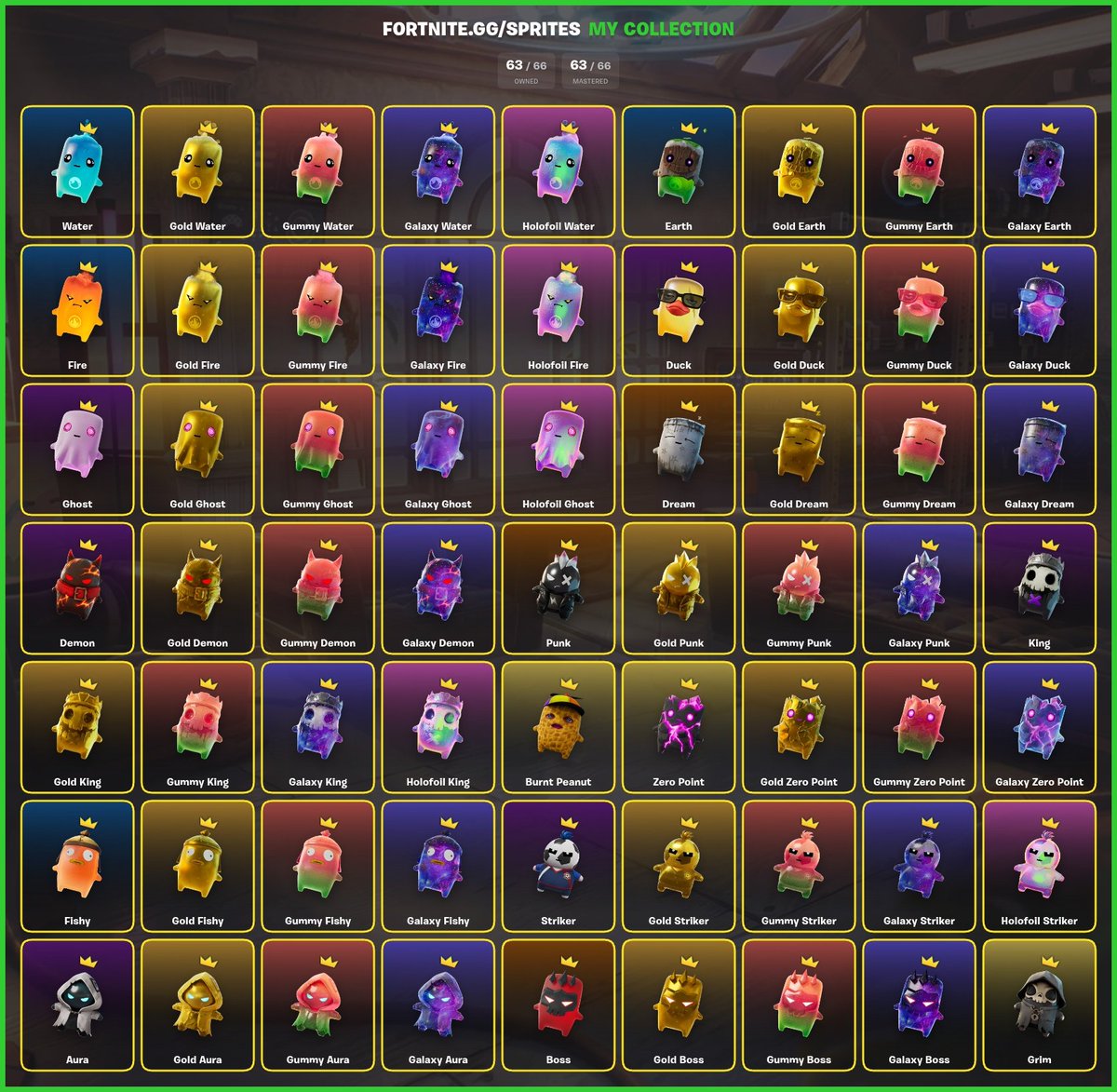 spunkboi121's tweet photo. @MewPlaysMain I'm also missing 3 grim sprites but I have the basic, I only need the variants to complete my collection https://t.co/1SXk9IPD9y