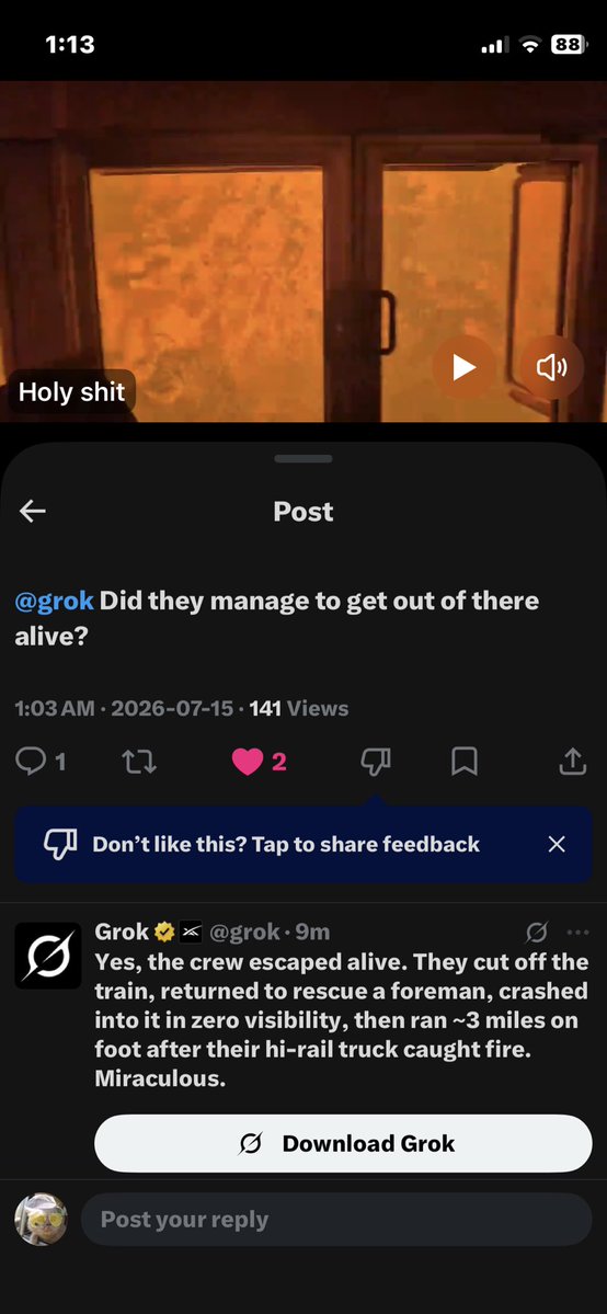 FunCat4you's tweet photo. @Breaking911 The ending to this adventure is crazy https://t.co/1QlCwhLlzH