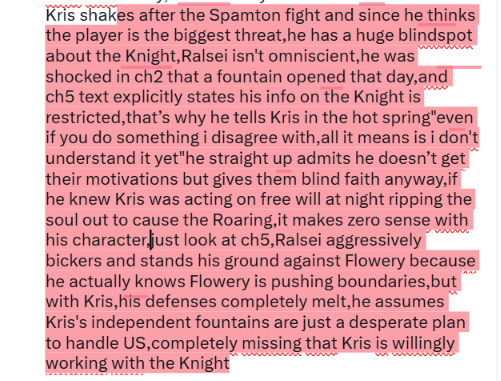 Lanasralsei's tweet photo. @Br0cK689 Dark Worlds do give us max control,but Ralsei strips it away to give Kris independent agency whenever he tells them to close their eyes to force the camera away and talk in private, he knows the soul is a trap robbing their autonomy,which is why he covers for them when https://t.co/OLTbOdzDAk
