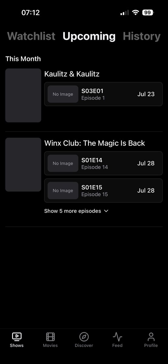 MerleRedbird's tweet photo. @bingeboxd I would love for upcoming movies to have a release date displayed somewhere, like how it is for tv shows! Right now I can only see the year a movie is being released: https://t.co/qnp8jLqS4R