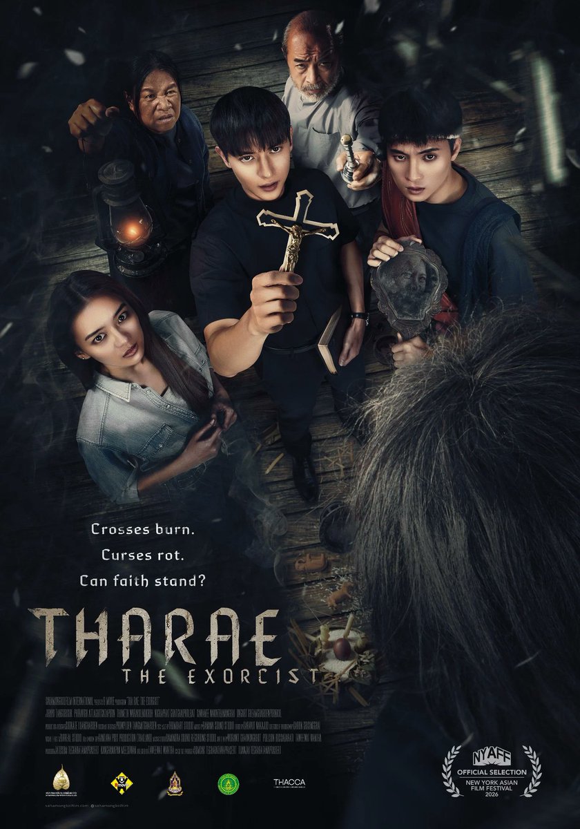 JamesJiFC's tweet photo. @Sahamongkolfilm @TheStandardPOP @Jirayu_jj @NYAFF @Mario_mm38 🇹🇭 👿 Taweewat Wantha's 
THA RAE: THE EXORCIST makes its North American Premiere on Tuesday, July 14 at 6pm with actor James Jirayu Tangsrisuk in person for a Q&amp;A!

🎟️: https://t.co/4DESWkA5xd

#NYAFF2026 #เจมส์จิรายุ #JirayuTangsrisuk
#ท่าแร่ #ThaRae
Cr.x @FilmLinc https://t.co/JcRaWvd9BK