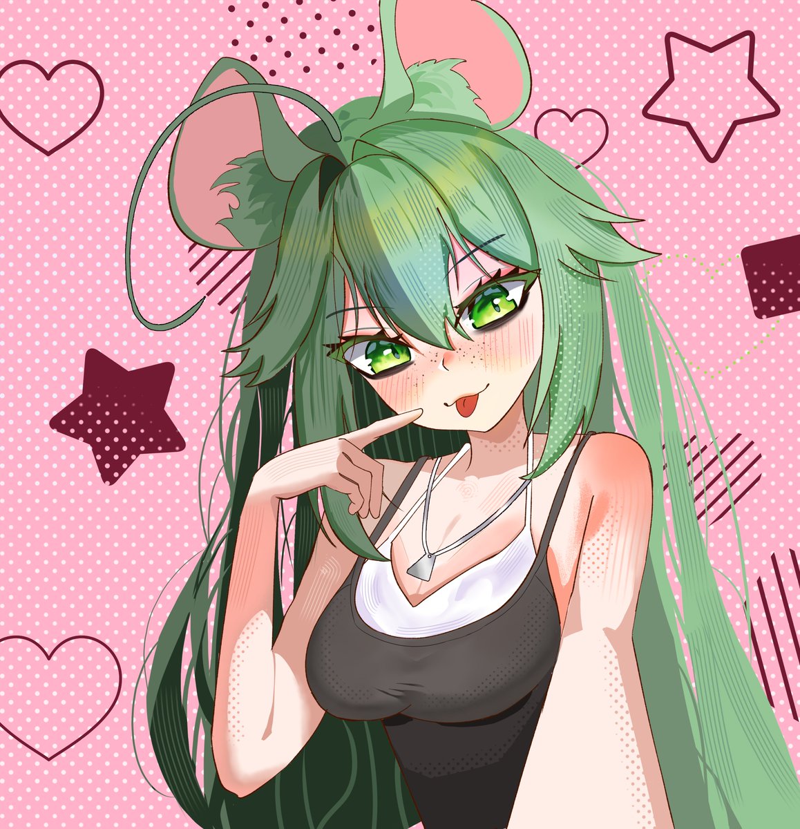 Oigis2_o's tweet photo. I dont know why but I have a thing for rat vtubers recently. Its just something about them idk.  

#matchakoart #artmoots #smallartist https://t.co/pXMAmq59rU
