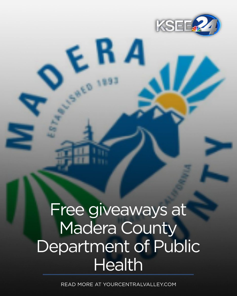 KSEE24's tweet photo. The Madera County Department of Public Health is hosting a Heat Safety Event this Saturday.

More: https://t.co/QKkqkFZa3S https://t.co/nVqRSTnHc2