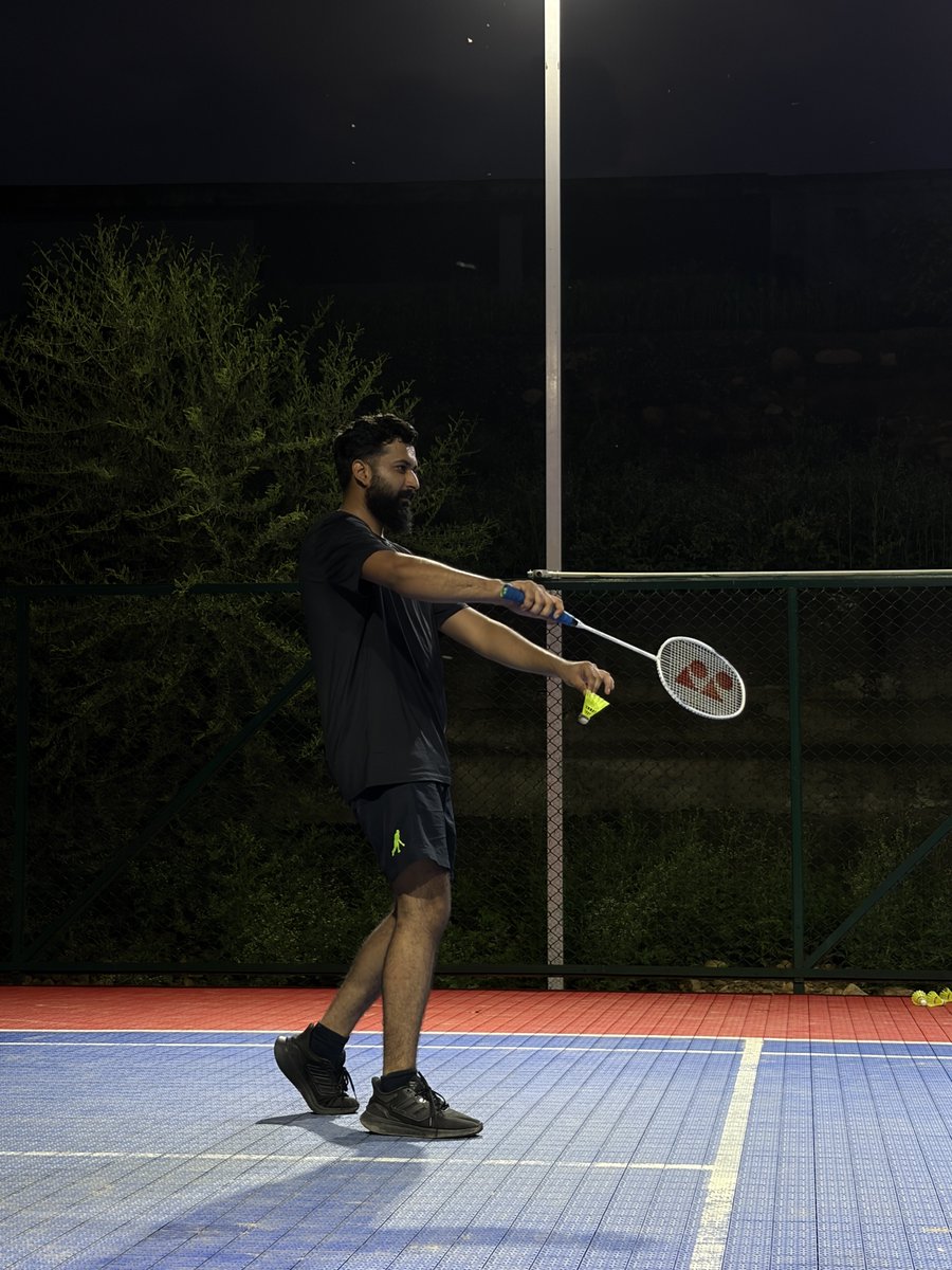Nitish__7's tweet photo. 🏸-- Activity for the day :) https://t.co/iQqDZAdoWm