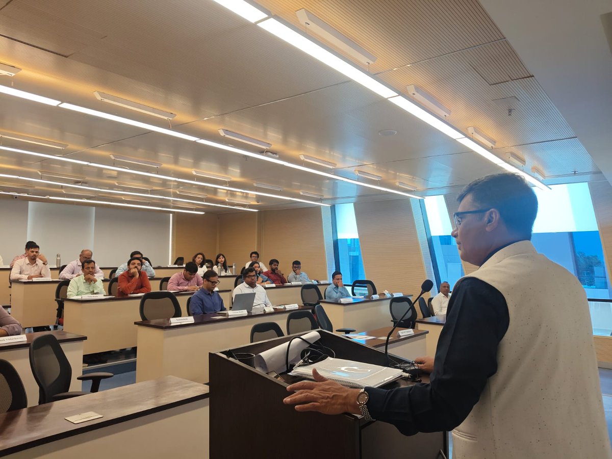 icps_newdelhi's tweet photo. Day-2 of the Training Programme on "Legislative Drafting" for officers of the Securities and Exchange Board of India (SEBI) at the NISM Campus,

@ombirlakota @loksabhaspeaker @LokSabhaSectt  
@SEBI_India 
#ICPS #trainingprogramme #LegislativeDrafting https://t.co/D8GJtNESV8