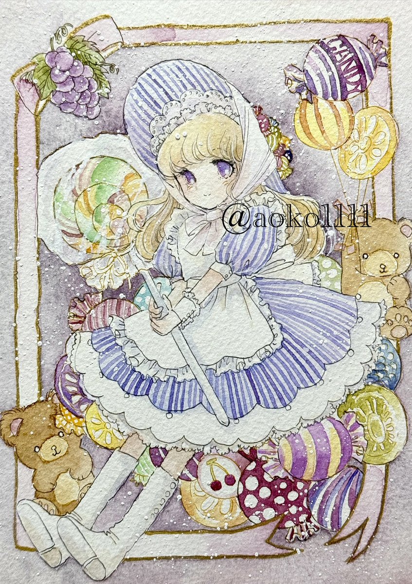 aoko1111's tweet photo. 初日、始まりました。
可愛いキャンディ🍬のお姫様や魔法使いちゃんたちをよろしくお願いいたします。 https://t.co/1vpe43EeRx