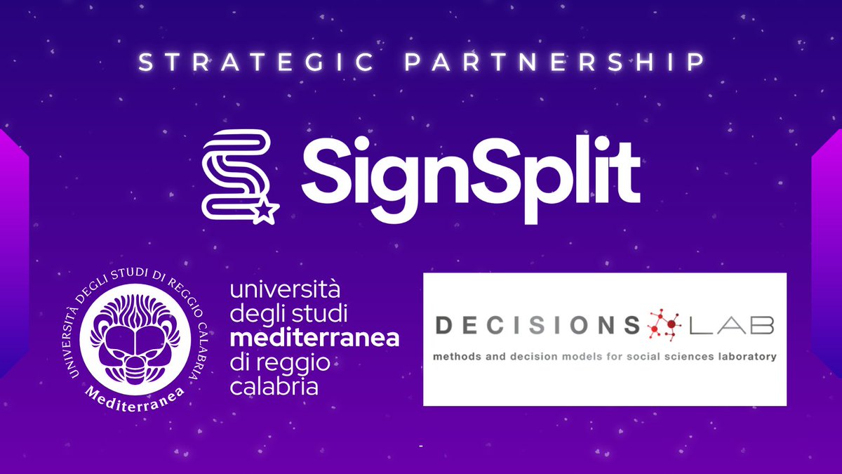 iamJimmyWIN's tweet photo. My heart knows it's a WIN when business projects can empower people ❤️🌟

That's why I am excited for @SignSplitIP to empower more value in universities' #research data for AI usage. We proudly announce collaboration with Italy's University of Reggio Calabria (@UniRCMedi) and its Decisions Lab.

Universities produce large volumes of research work but 90% goes unpublished; yet today, #AI services already face data scarcity problems and need more original data for model training.

SignSplit connects both worlds with our platform to #blockchain verify & #tokenize datasets for easy monetized use in the AI age. More human knowledge can be included to generate results for the future of "perceived intelligence." We want to help more global universities protect & commercialize their datasets as valuable IP assets - for all to WIN. 

Thanks Prof @mas1ferr, Scientific Director of Decisions Lab, and my friend @CostaSga, for facilitating this relationship.  Even in tech, it takes human friendships to get things started for true WINs.

READ MORE: https://t.co/0fWNn7pG87