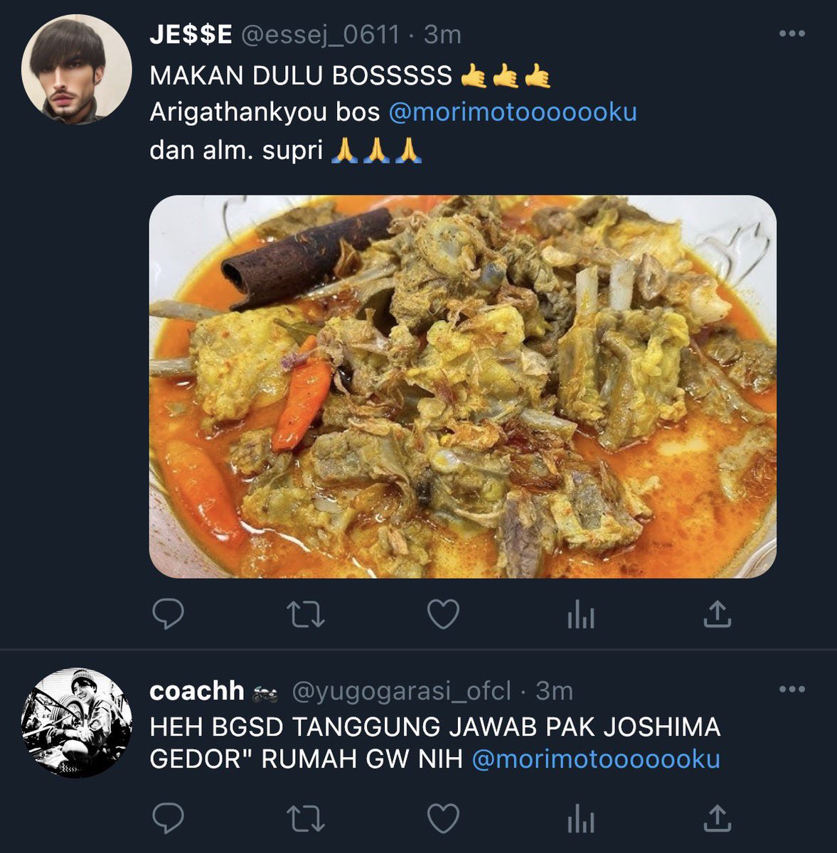 lynsagiura72's tweet photo. // fake tweet

Suto jowo edisi ultah shintaro 🥳💚

(translate in pic 3 &amp; 4) https://t.co/aLVqbbWEge