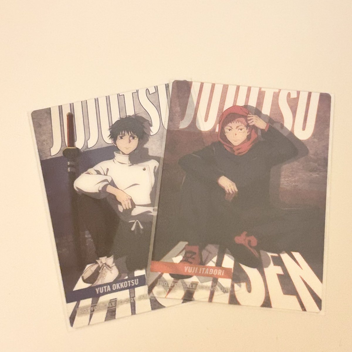 akhs_y's tweet photo. ꒰ 交換 ꒱呪術廻戦プラザ ロフト LOFT 購入特典 後期クリアカード

譲┆虎杖悠仁(引き) 乙骨憂太(引き) 
求┆同種 夏油(引き、アップ)各1

本日梅田、
後日お手渡し(大阪市内) or 郵送

検索からでもお気軽にお声掛けください。
よろしくお願いします。 https://t.co/1QVp5KSRTA