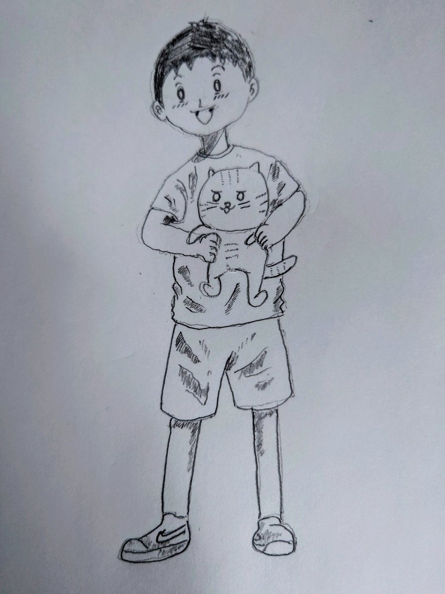 koichik7ks's tweet photo. ドンちゃん🐱抱っこ🎶

#イラスト好きな人と繋がりたい 
#絵描きさんと繋がりたい 
#イラストㅤㅤㅤ #猫 #ねこ 
#絵師さんと繋がりたい 
#イラストレーター https://t.co/i5wRzolaRW