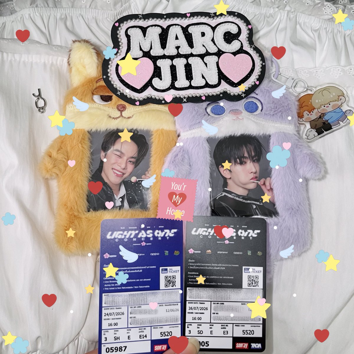FORNPIYA's tweet photo. พร้อมไปคอนแล้วค้าบบ 💖🦖🐰

• เปิดรับสมัครชาวหมอนข้างไปคอนเป็นเพื่อน หลายอัตรา🥺 https://t.co/VlG6El7gwO