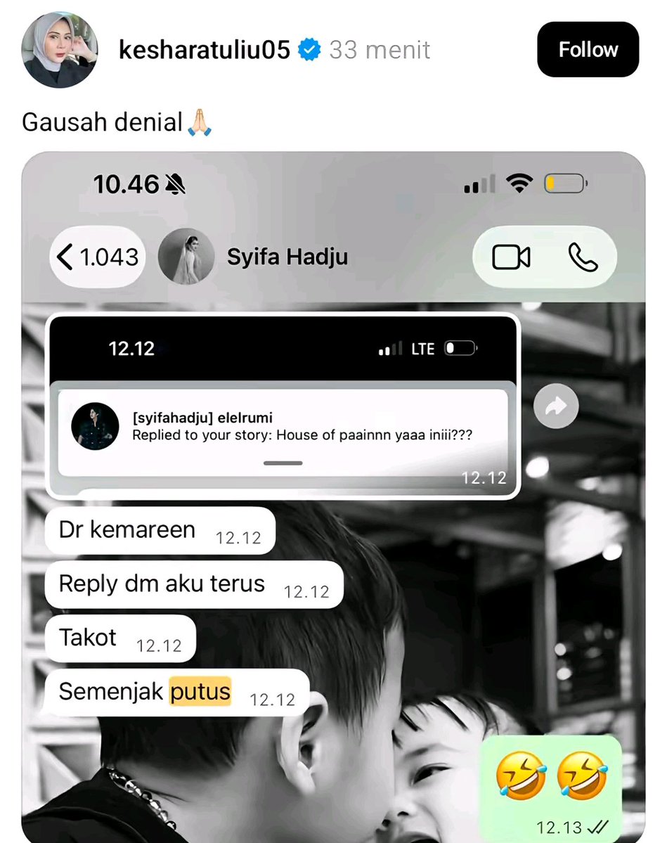 999o7i's tweet photo. Sahabat Syifa Hadju smua pada turun gunung, mana neh aktor senior yg nuduh cipa s3lingkuh? Uda jelas2 si ono nyembunyiin dosma https://t.co/DGhMuEfKNQ