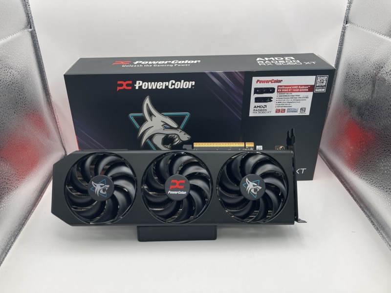 PowerColor RX9060XT 16GB」を買取させていただきました✨ ゲーム用途