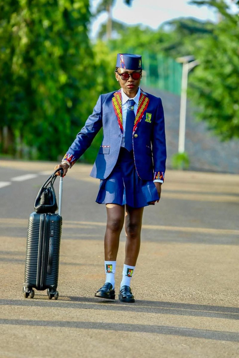 TheCameroonianZ's tweet photo. CAN féminine Maroc 2026 :

Habillées par le couturier El Dabo, les Lionnes Indomptables #Cameroon sont en route pour le Maroc. https://t.co/EqUI2nNIhx