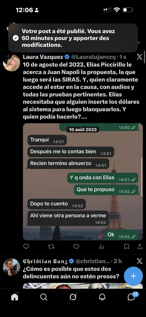 vzalaura's tweet photo. Y eso no es nada. Hay más… Elías Piccirillo fue el testa de SM, dicho por Napoli. https://t.co/Esn411tihX