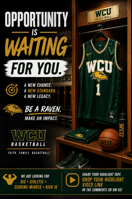 WCU Raven Basketball tweet media