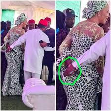 ukocarter's tweet photo. Once a bad boy, always a bad boy. Is Dave Umahi not married? https://t.co/d6DBMYEmOH