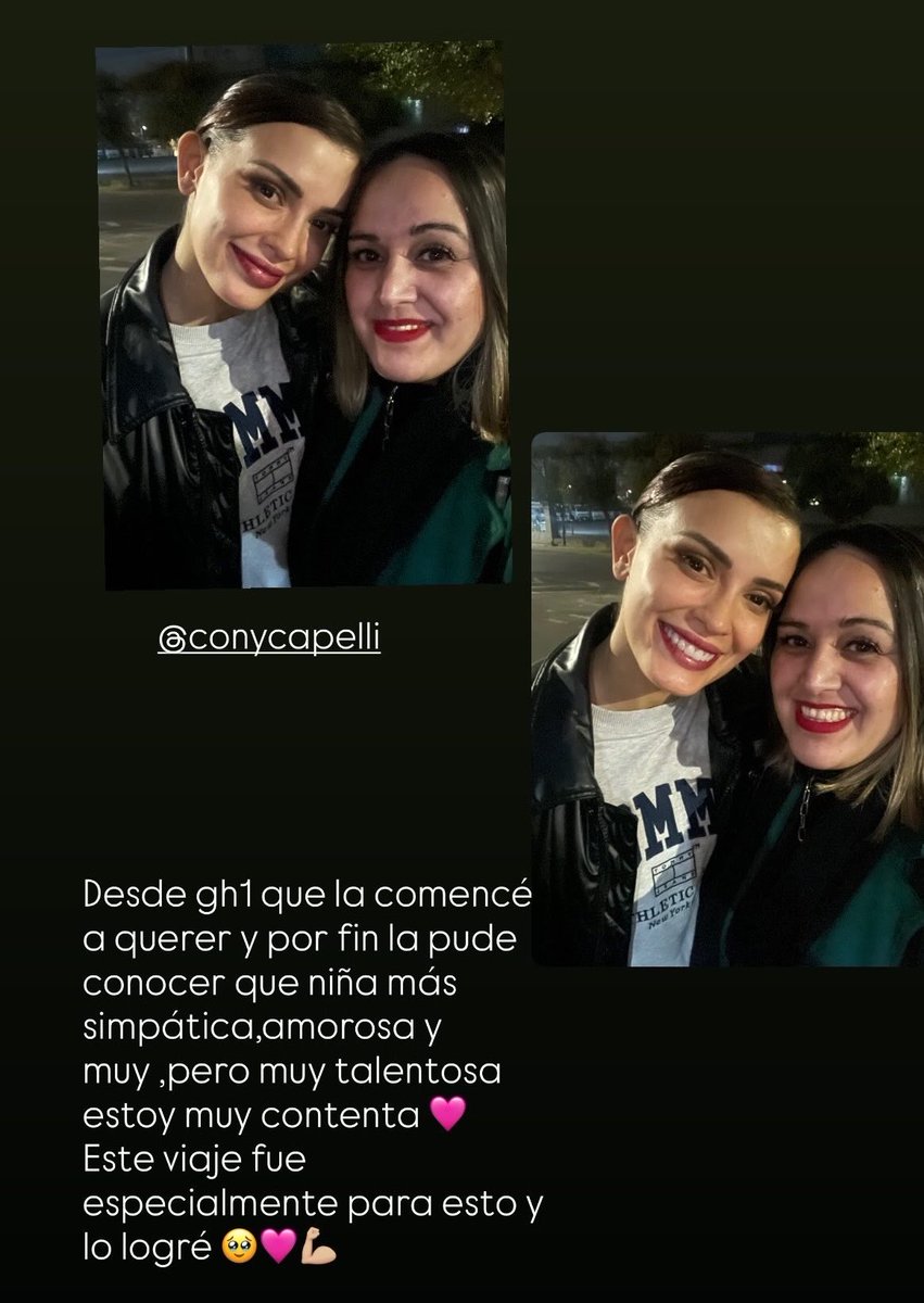 vaneshita_'s tweet photo. Desde GH1 le tengo mucho cariño. Es una mujer q salió adelante a pesar de todo. Linda,inteligente, talentosa y muy graciosa. Estoy segura de q llegará muy lejos, ya sea como animadora o en lo q ella decida. @ConyCapelli tío @ClaudioMichaux por fin conocí a la niña me faltó usted https://t.co/idMwzl5v7C