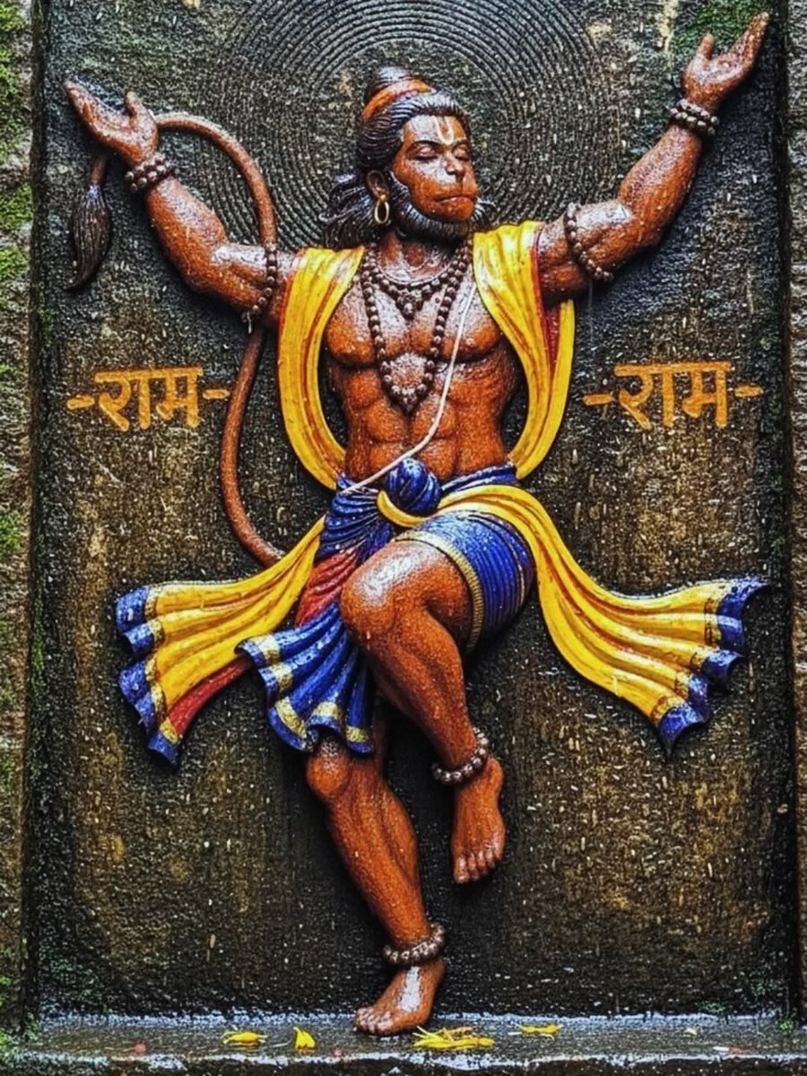 Sanatani_Purnim's tweet photo. जय जय वीर बजरंगबली बली जी की 🙏 https://t.co/Nk50mcmJ3m