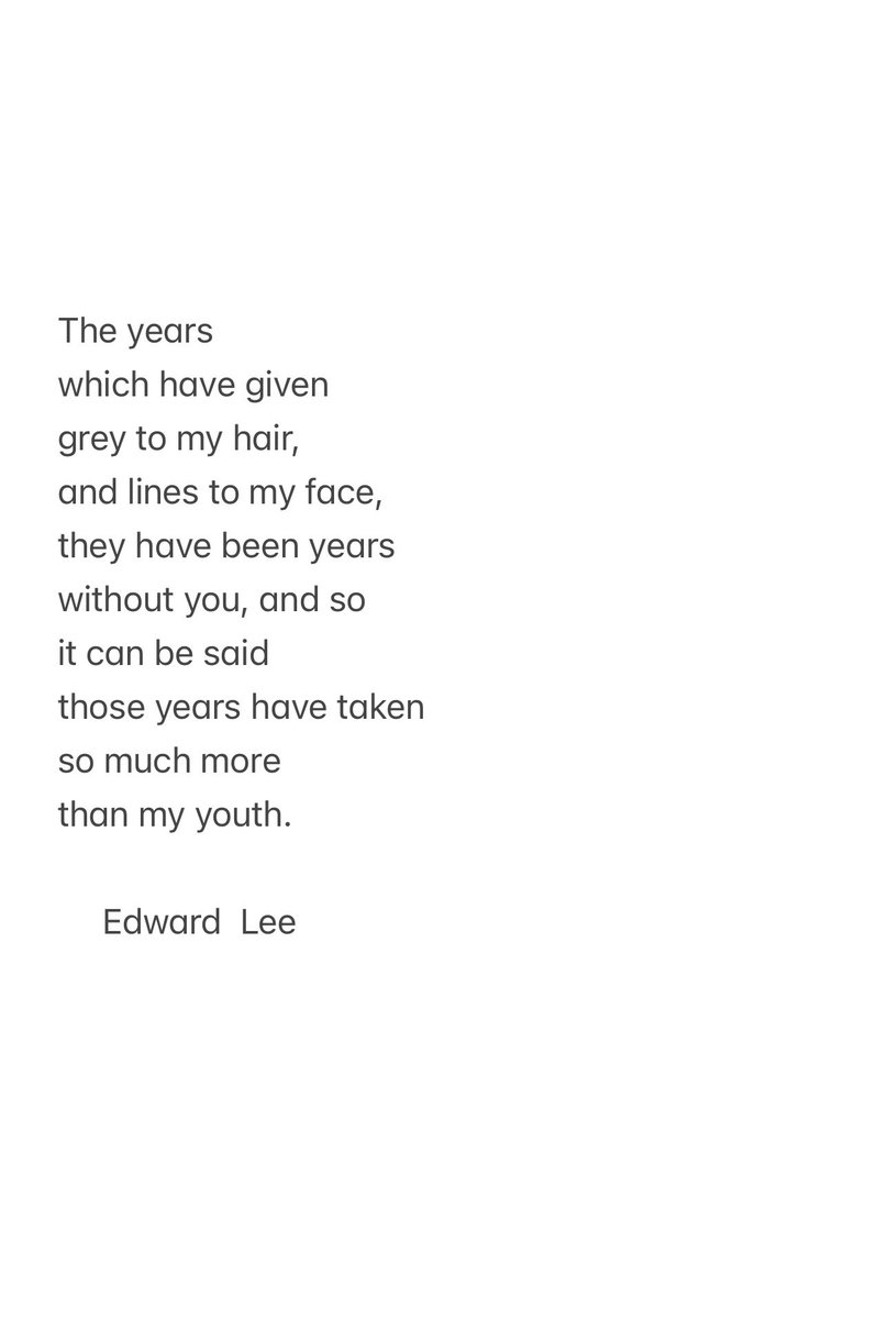 Edward Lee Poetry tweet media