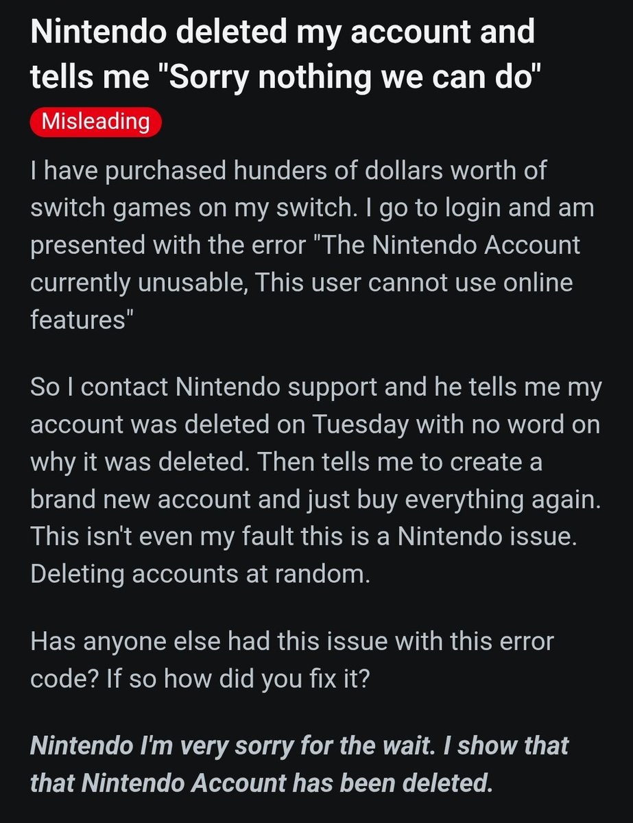 TRIPSTER0's tweet photo. Fun Fact Nintendo has done the same shit to gamers, Nintendo has robbed so many people, nobody is safe. https://t.co/o7PIskXTTO