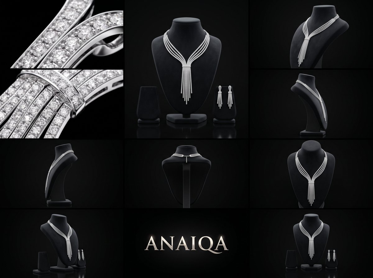 AnaiqaJewels's tweet photo. โจ Luxury isn't loudโit shines in every detail. โจ
๐ Because true elegance is never just wornโit's remembered.
Which detail caught your eye first? ๐
#anaiqa #diamondjewelry #LuxuryJewelry #finejewelry #pendantset #bridaljewelry #emeraldjewelry https://t.co/6v81e7DzFc