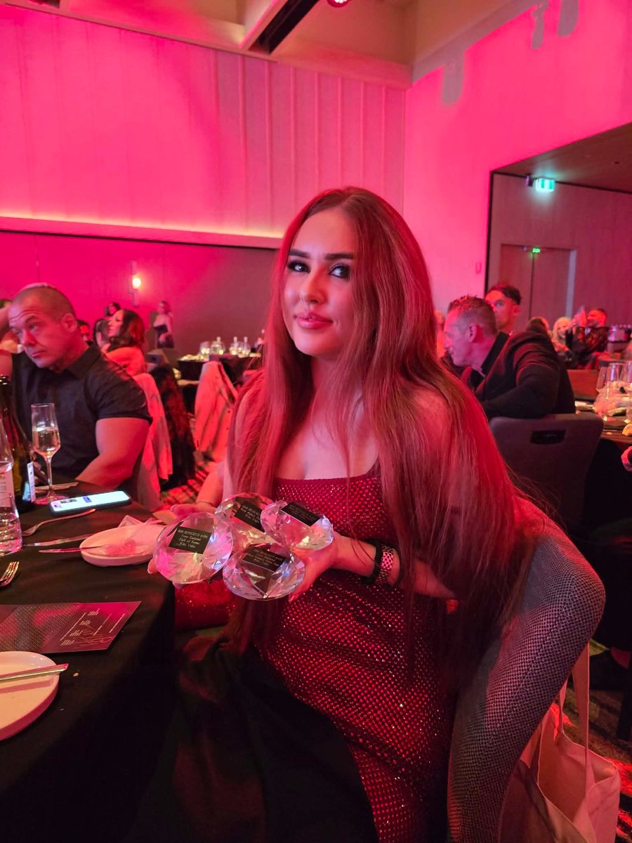 freakywithkiki's tweet photo. Absolutely blessed at the @AAIA_official and what an amazing night with 5 wins! 🎉

A little belated as there have been so many things in the works, but thank you to all those who voted, this years sponsors, and who have supported me through the years. 🩷 https://t.co/RNF0gIwIjU