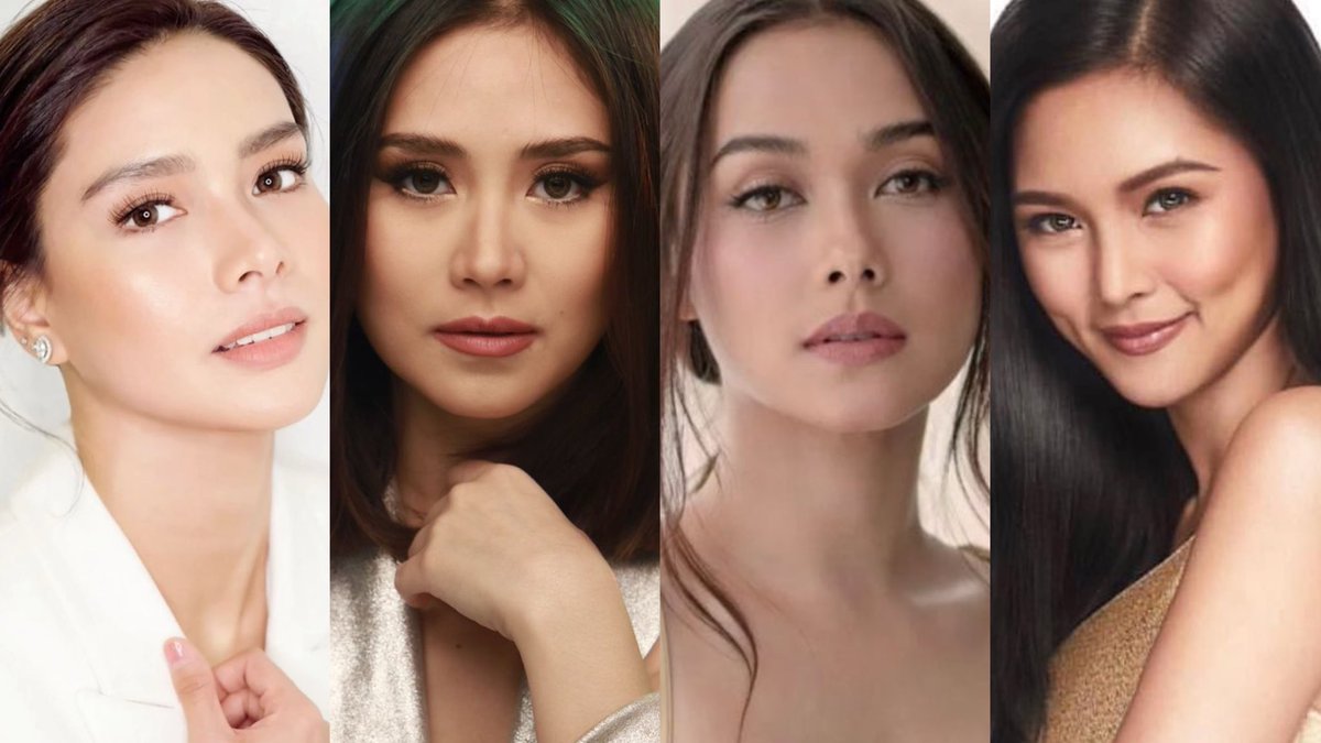 scorpiolustre's tweet photo. choose your abs-cbn generational queens: 

2020s - belle, xyriel, andrea, francine 
2010s - julia, kathryn, liza, nadine 
late 2000s early 2010s - erich, sarah, maja, kim 
2000 - angel, angelica, anne, bea https://t.co/lqUtmH2nsf