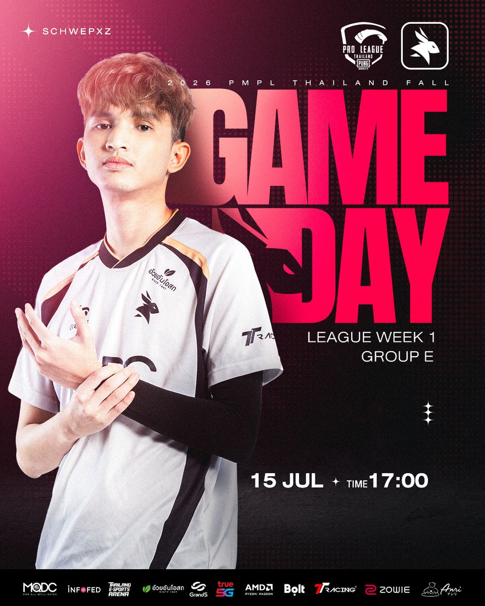 eArena_'s tweet photo. เปิดสนามวันแรก กี่คะแนนดีครับ?
𝟐𝟎𝟐𝟔 𝐏𝐌𝐏𝐋 𝐓𝐡𝐚𝐢𝐥𝐚𝐧𝐝 𝐅𝐚𝐥𝐥
𝐋𝐞𝐚𝐠𝐮𝐞 𝐖𝐞𝐞𝐤 𝟏
#EA #eArena
#PUBGMOBILE #PUBGMESPORTS #PMPL26FALL #ROADTOPMGO https://t.co/a4ZJr77vge